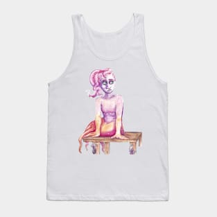 Strawberry squid Tank Top